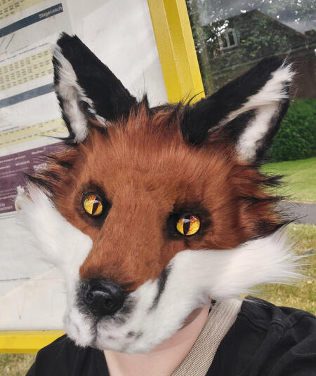 Fox therian mask